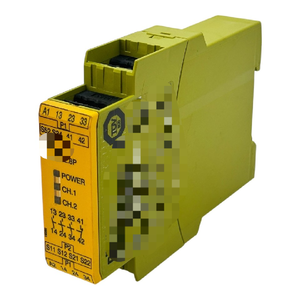 Relé de Seguridad Plc M X28P 24 240V ACDC 3NO 1NC 777302 Controlador Industrial - Product Image 1