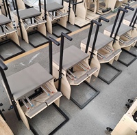 Chaise Wunda de qualité commerciale, stable, en érable IT, pour studio de Pilates, chaise Wunda Pilates pour exercices corporels