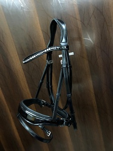 Bride de cheval Western tout usage en cuir indien durable pour l'équitation Logo personnalisé PVC pour l'équitation - Product Image 3