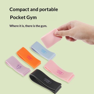 High-Elastic Yoga Resistance Circle Fitness Resistance Band for Adults Men and Women Glute-Building <b>Stretch</b> Hip-Lifting <b>Ring</b> - Product Image 2