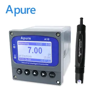 Apure在线数字pH ORP EC水质分析仪仪表pH变送器