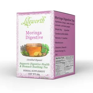 Lifeworth herbal health flat stomach tea