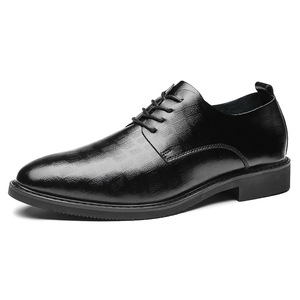 Scarpe Casual da <span class=keywords><strong>Uomo</strong></span> in Microfibra con Motivo a Quadri, Allacciatura Traspirante, Comode con Punta Affusolata, <span class=keywords><strong>Calzature</strong></span> da Ufficio e Cerimonia - Product Image 4