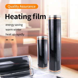 Minco ısı 220W/M2 yüksek verimli kızılötesi karbon ısıtma filmi elektrikli sıcak zemin sistemi 50cm 100cm genişlik ısıtma folyo Mat - Product Image 2