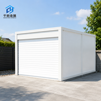 Conteneurs de stockage modulaires préfabriqués portables de 10 pieds, type Tiny Flat Pack, pour entrepôts et garages