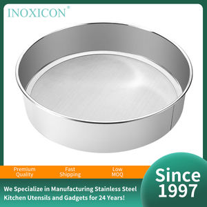 Filtre à <span class=keywords><strong>tamis</strong></span> à farine de <span class=keywords><strong>cuisine</strong></span> à mailles fines en acier inoxydable de qualité alimentaire lavable au lave-vaisselle multifonction - Product Image 5