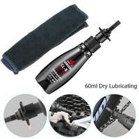 Essential 60ML Accessoires de vélo Outil pratique de réparation de chaîne avec chiffon de nettoyage pour le vélo et le vélo Lubrifiant à l'huile