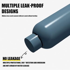 Vaso Aislado de Acero Inoxidable 304 de 500 ml, Botella de Boca Pequeña de Gran Capacidad, Portátil para Deportes al Aire Libre, Viajes en Auto - Product Image 4