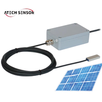 PT100 PT1000 4-20mA 0-5V RS485 Capteur de température de surface de panneau solaire pour l'industrie PV