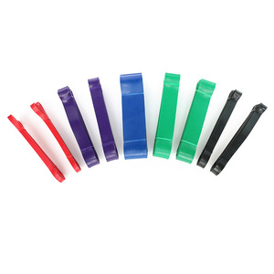 Personalizado de látex Natural sacar ayudar banda elástica duradera estiramiento Yoga Fitness resistencia <span class=keywords><strong>a</strong></span> potencia banda - Product Image 6
