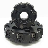 Tête de fraisage CNC robuste pour fraisage à 75 degrés, tête de fraisage d'angle droit indexable 125 160 200, tête de fraisage volante
