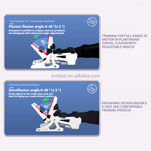 Attelle de soutien de cheville de pied de stabilisateur de jambe de membre inférieur réglable pour l'équipement de rééducation de cheville - Product Image 4