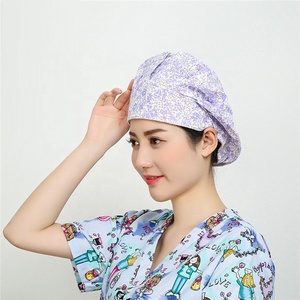 Cappello da Infermiere e Dottore 2021 per Uomo e Donna, Cappello da Laboratorio, Cappello in Puro Cotone per Ospedale, Clinica Dentale, <span class=keywords><strong>Pediatria</strong></span> - Product Image 3