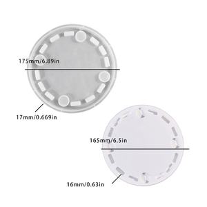 Moule en plâtre couleur personnalisée pour la fabrication artisanale de porte-bougies modernes pour l'affichage de Noël avec des moules miniatures 3D en forme de <span class=keywords><strong>maison</strong></span> - Product Image 6