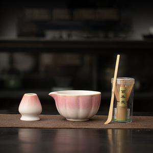 Matcha thiết lập thiết kế mới hiện đại gốm Matcha Trà Bát làm quà tặng kit công cụ biểu tượng tùy chỉnh bán buôn tre Matcha Tea Whisk Set - Product Image 6