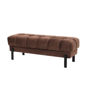 Europe Style Design Wohnzimmer möbel Lange Bank Schlafzimmer Moderner Samts toff Tufted Button Ottoman <span class=keywords><strong>Bench</strong></span> - Product Image 3