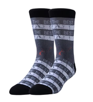 Chaussettes d'été pour animaux de compagnie en tricot à sublimation numérique 3D à impression amusante personnalisée Chaussettes d'équipage antidérapantes Chaussettes cadeaux pour hommes et femmes