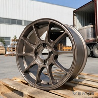 Rines de Aluminio VEROS 4x100 5x120 5x112 5x1143 de 15 y 16 Pulgadas para Autos de Pasajeros GR