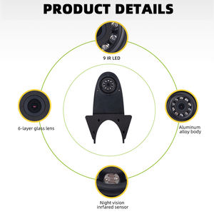 Kunden spezifische Auto-Infrarot-Nachtsicht-Rückfahr kamera IP68 Wasserdichte Revere-Kamera - Product Image 3