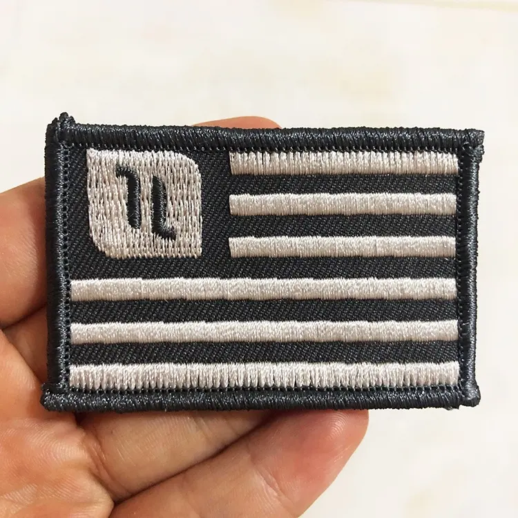 Hot sale custom personalized self adhesive embroidery patch for clothing