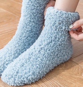 Calze Invernali in <span class=keywords><strong>Pile</strong></span> di Agnello Super Spesse e Calde per Donna, Disponibili all'Ingrosso - Product Image 5
