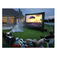 Écran de projection gonflable sur mesure fabriqué en Chine, écran de cinéma gonflable portable, gonflables publicitaires