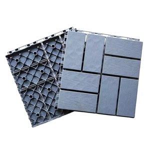 Carreaux de terrasse carrés imperméables de 11.8 po x 11.8 po en plastique à emboîtement - Product Image 2