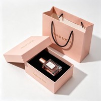 Kotak Kemasan Magnetik Mewah Grosir Kustom yang Dapat Didaur Ulang untuk Dompet Parfum Minyak Atsiri Sabuk Kotak Hadiah