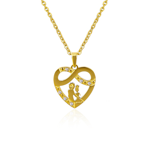 Collar con Colgante de Estrella Chapado en Oro JUSTOP 304 316, Cadena de Serpiente de Aleación, Joyería Clásica Unisex para Uso Diario, Certificado por Terceros - Product Image 6