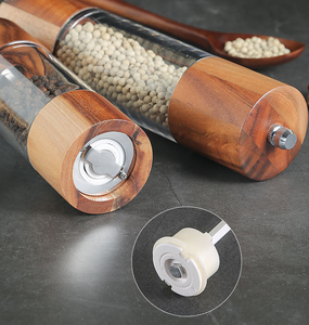 <span class=keywords><strong>Moulin</strong></span> <span class=keywords><strong>à</strong></span> sel et <span class=keywords><strong>poivre</strong></span> manuel en bois d'acacia de qualité supérieure, accessoires de cuisine en gros, moulins <span class=keywords><strong>à</strong></span> sel et <span class=keywords><strong>poivre</strong></span> de 6 et 8 pouces - Product Image 6