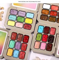 Lot de 9 gels multi-usages pour ongles, haute qualité, pour estompage et blush, vente en gros, directement de l'usine, outils de nail art
