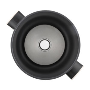 Mini cuiseur à riz électrique, design compact avec deux poignées, cuisson et maintien au chaud automatiques, couvercle et cuve intérieure en acier inoxydable - Product Image 3