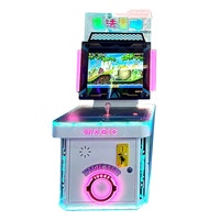 Machine de jeu d'arcade interactive pour enfants, écran LCD HD 19 pouces, thème Dream Star, à monnayeur, avec cadre métallique