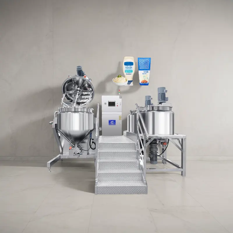 Mayonnaise cắt cao mixer, chế tạo dòng máy khuấy Mayonnaise trộn homogenizer