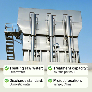 Customized Integrated Water Purification Equipment Source Factory 300+ <b>Cases</b> for River/Well Water Treatment Plant - Product Image 1