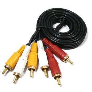 สาย AV 5 ม. 3RCA ต่อ 3RCA ชายต่อชาย ทองแดงแท้ สำหรับเครื่องเล่นดีวีดี - Product Image 5