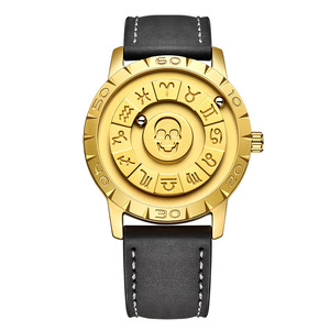 Reloj de Hombre con Esferas Magnéticas de 20 mm, Correa de Acero Inoxidable Negra, Movimiento de Cuarzo, Estilo Casual de Negocios – Listo para Enviar - Product Image 5