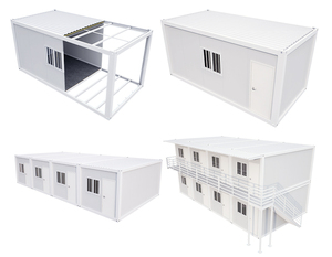 Casa Contenedor Prefabricada Móvil de Doble Capa y 2 Pisos con Estructura de Acero de <span class=keywords><strong>40</strong></span> pies, Villa Prefabricada Portátil de 2, 3 o 4 Dormitorios - Product Image 6