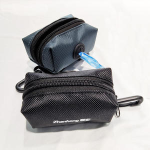 Moda tuval su geçirmez biyobozunur Carrie güzel Pet köpek taşıyıcı bel kaka dağıtıcı çanta ile özel Logo - Product Image 5