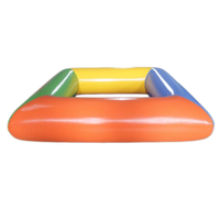 Équipement gonflable de jeux de l'eau de piscine de parc aquatique d'aquapark fait sur commande d'usine