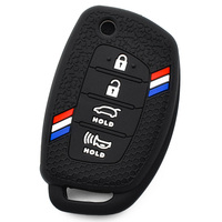 Funda de silicona para llave de coche, protector de llavero, funda para mando a distancia, protector de silicona para llave de coche