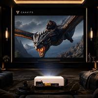 Projecteur laser CAAVITS UST 0.495 5000 Lumens DLP pour affichage immersif en musée, projecteurs en gros sur mesure CA-V500USTi