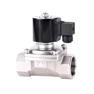 Solenoide de latón de control de agua hidráulica de alta calidad OEM personalizado con cierre por gas/aire 12V 24V - Product Image 1