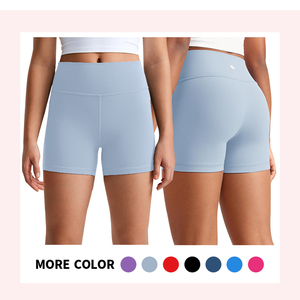 Shorts Deportivos para Niñas, Leggings de Yoga para Verano, Shorts de <span class=keywords><strong>Gimnasio</strong></span> para Niños, Ropa Infantil Popular, Shorts Ajustados - Product Image 4