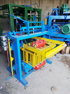 Máquina <span class=keywords><strong>para</strong></span> Fabricar Ladrillos de Cemento <span class=keywords><strong>para</strong></span> Pavimentación con Orificios Ciegos QMJ4-40, Baja Inversión, Económica - Product Image 5