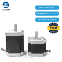 Motor roda gigi Stepper elektrik NEMA 8, 11, 14, 16, 17, 23, 34, 43 Hybrid Ecce 8 25 110 Nrk Suncor Motor CE, Rohs 4.2A