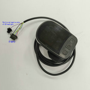 Instrumento LCD para bicicleta eléctrica, pantalla de velocidad de potencia de TF200-B/ciclomotor, controlador de 350W, 6MOSFET, pieza DIY - Product Image 4