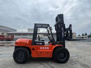 HELI de Chine, Chariot élévateur diesel 4x4 de 2.5T, 3T, 3.5T, 5T, 7T, 8T, 10T avec mât triplex et déplaceur latéral - Product Image 5