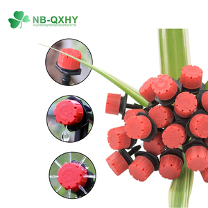 หัวฉีดน้ำแบบปรับได้ ทำจากพลาสติก PP สำหรับระบบน้ำหยดในสวน เหมาะสำหรับการเกษตรในโรงเรือน ใช้กับสายยางรดน้ำ - Product Image 1