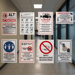 Señales de prevención de riesgos de incendios y seguridad TTAKE para el lugar de trabajo y áreas públicas - Product Image 3
